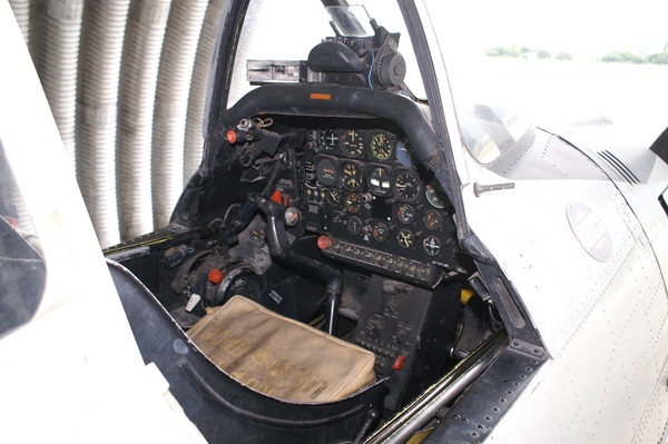 North American T-28 Insturment Panel