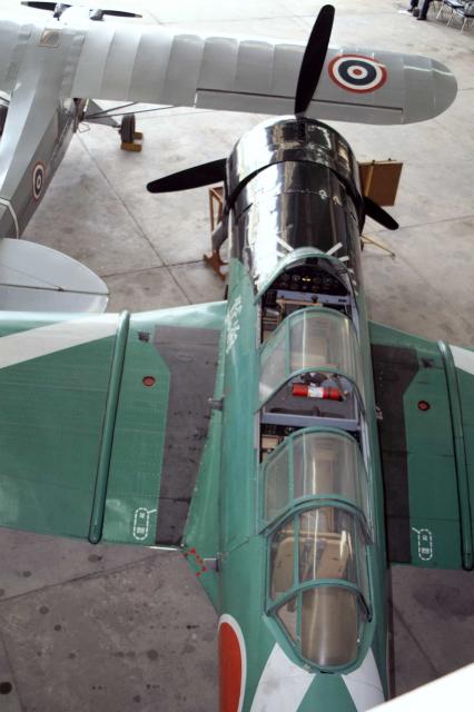 A view into the cockpits of the Tora, Tora, Tora Nakajima B5N "Kate"